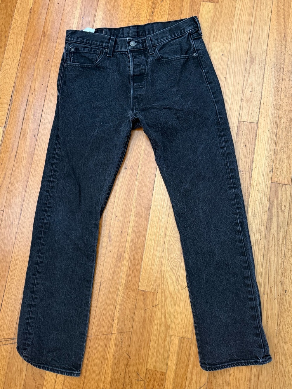 Levi’s 501 Black Men's Straight-Leg Jeans